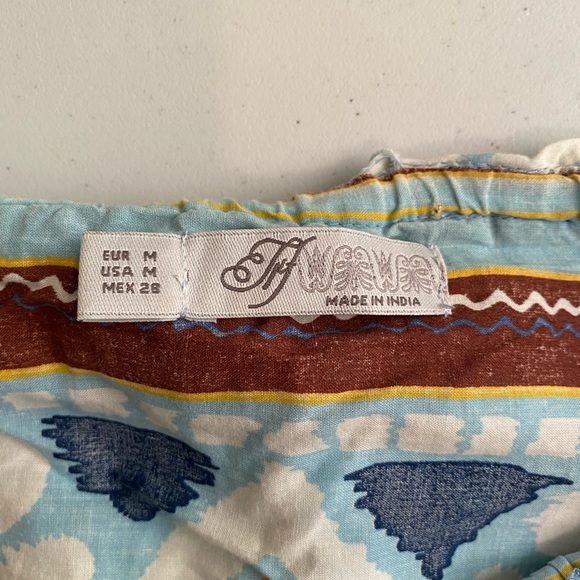 ZARA (TRF) Multicolour Strapless Dress with Bow - Picture 5 of 8